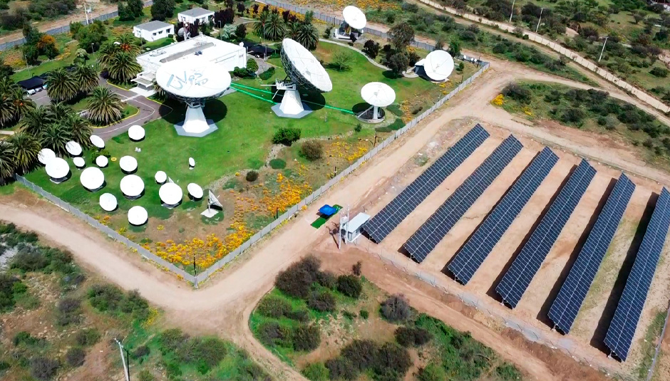 Telepuerto de TUVES opera con energía 100% limpia y sostenible